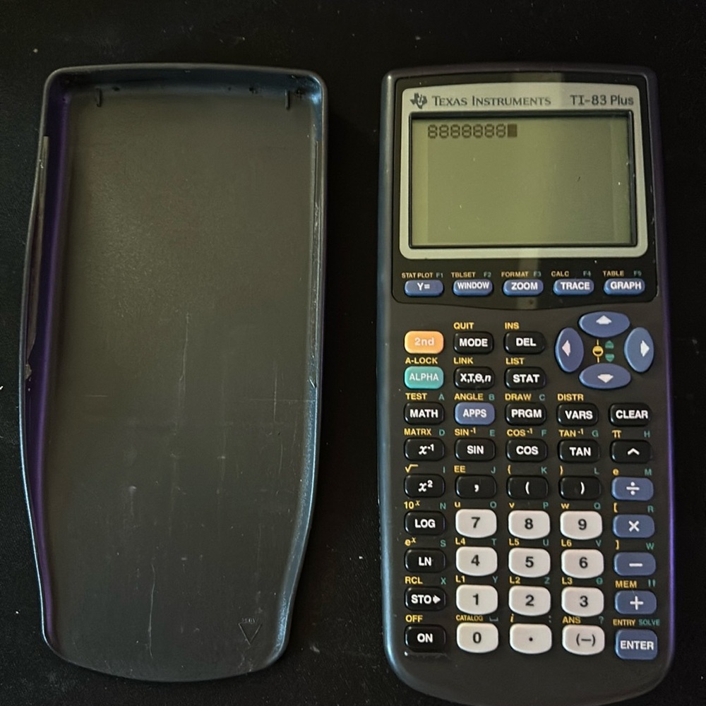 TEXAS INSTRUMENTS TI-83 PLUS 9.5/10 condition.